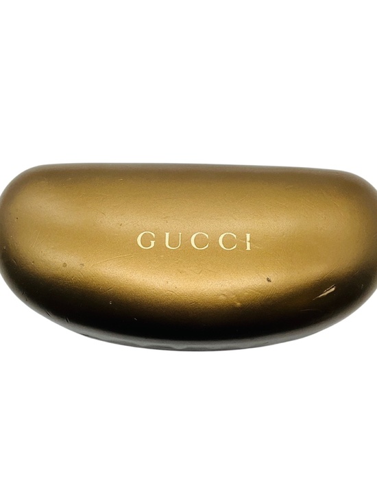 GUCCI BLACK CAT EYE ACETATE SUNGLASSES WITH METAL ACCENTS main image 8